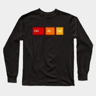 CTRL+ALT+DEL Long Sleeve T-Shirt